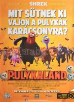 2013 Pulykaland. Filmplakát, papír, feltekerve, szakadással, lapszéli apró gyűrődésekkel, 98x68 cm