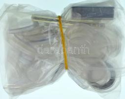 Kb. 65db érmetartó kapszula klf méretekben, használt, általában jó állapotban, közte néhány sérült