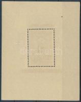 1951 80 éves a magyar bélyeg lila blokk, jó minőség (450.000) (kis gumihiba / small gum disturbance)