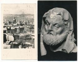 BUDAPEST - 42 db MODERN város képeslap / 42 modern town postcards