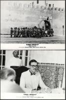 cca 1989 előtt készült, "Lépj olajra" című francia film jelenetei és szereplői, 16 db vint...