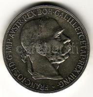 Ausztria 1907 5K ezüst T:2/3