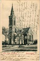 1902 Karcag, Római katolikus templom (EB)