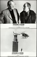 cca 1989 előtt készült, "Gyilkos a tetőn" című svéd film jelenetei és szereplői, 11 db vin...