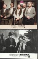 cca 1989 előtt készült, "Magyarok" című magyar film jelenetei és szereplői, 31 db vintage ...