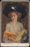 1915 Tábori postaképeslap, továbbküldve / Field postcard, redirected "TRUPPEN-DIVISION" + ...