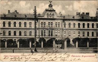 1905 Kaposvár, Állami főgimnázium. Hagelmann Károly kiadása (Rb)
