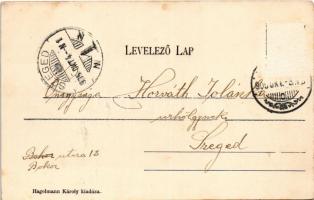 1905 Kaposvár, Állami főgimnázium. Hagelmann Károly kiadása (Rb)