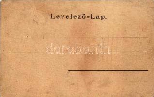 1903 Kaposvár, Vasúti átjáró és városi villanytelep. Armuth Sándor kiadása (fl)