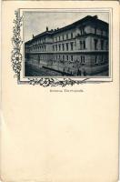 Kalocsa, Törvényszéki palota. Art Nouveau, floral (EK)