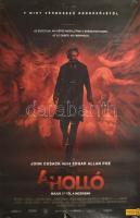 2012 A holló (John Cusack mint Edgar Allan Poe). Filmplakát, papír, feltekerve, gyűrődésekkel, lapszéli szakadással, sarkaiban apró lyukakkal, 98x68 cm