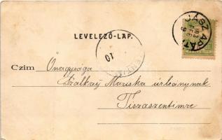 1903 Jászapáti, Római katolikus templom. Brünauer Adolf kiadása (EK)