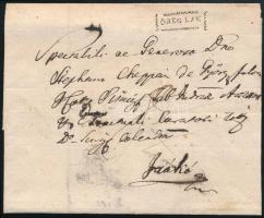 ~1820 Levél "ÖREGLAK" (Gudlin 300 p)