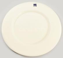 Leonardo designer opálüveg kínáló, jelzett, hibátlan, d: 32,5 cm