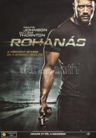 2011 Rohanás, magyar filmplakát, papír, feltekerve, apró lapszéli gyűrődésekkel és szakadássokkal, 97,5x68 cm