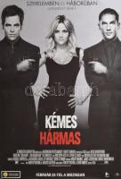 2012 Kémes hármas, filmplakát, papír, feltekerve, apró gyűrődésekkel, lapszéli apró szakadássokkal, 98x68 cm