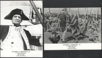 cca 1989 előtt készült, "Lázadás a Bountyn" című amerikai film jelenetei és szereplői, 8 d...