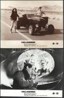 cca 1989 előtt készült, "Csillagember" című amerikai film jelenetei és szereplői, 10 db vintage produkciós filmfotó (vitrinfotó, lobbyfotó) ezüst zselatinos fotópapíron, a használatból eredő (esetleges) kisebb hibákkal, egy kép barnára színezve, vagy színeződve, 18x24 cm