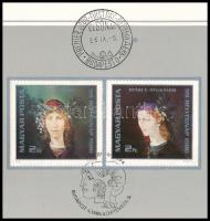 1986 Bélyegnap emléklap Szász Endre aláírásával