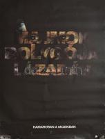 2011 A majmok bolygója: Lázadás, filmplakát, papír, feltekerve, apró gyűrődésekkel, kisebb lapszéli szakadásokkal, 98x68 cm