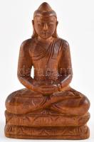 Faragott fa Buddha, m: 11 cm