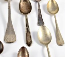14 darab klf régi kanál, fűszerkanáltól az evőkanálig