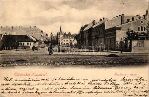 1913 Kassa, Kosice; Barkóczy utca, kiadja Vitéz A. A levél címzettje Kieselbach Gyula (1891-1972) / street view
