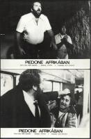cca 1989 előtt készült, "Piedone Afrikában" című olasz-NSZK film jelenetei és szereplői, 7...