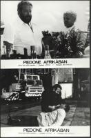 cca 1989 előtt készült, "Piedone Afrikában" című olasz-NSZK film jelenetei és szereplői, 7...