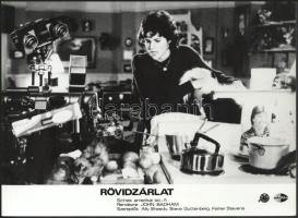 cca 1989 előtt készült, "Rövidzárlat" című amerikai sci-fi film jelenetei és szereplői, 7 ...