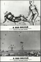 cca 1989 előtt készült, "A vad bolygó" című csehszlovák-francia fantasztikus rajzfilm jele...