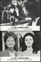 cca 1989 előtt készült, "A két aranyásó" című NDK film jelenetei és szereplői, 7 db vintag...