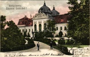 1904 Gödöllő, Királyi kastély. Divald Károly 445. sz. (EK)