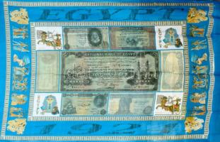 Egyiptomi mintás stóla, 95x150 cm