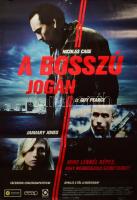 2012 A bosszú jogán (Nicolas Cage), filmplakát, papír, feltekerve, gyűrött, 98x68 cm