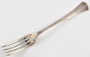 Ezüst (Ag) villa szett, 6 darab, jelzett, h: 17 cm, nettó 261g