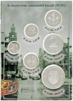2006. "Mesterdarabok ezüstből 1946" 1946. 2f-5Ft Ag (6xklf) forgalmi sor utánverete eredet...