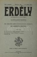 1915-17 Erdély. Honismertető folyóirat Az Erdélyi Kárpát-Egyesületnek és Muzeumának értesítőjének 6 ...