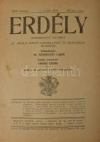 1915-17 Erdély. Honismertető folyóirat Az Erdélyi Kárpát-Egyesületnek és Muzeumának értesítőjének 6 ...