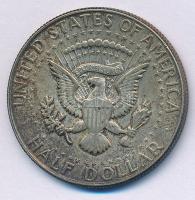 Amerikai Egyesült Államok 1967. 1/2$ Ag "Kennedy" T:AU,XF patina USA 1967. 1/2 Dollar Ag &...