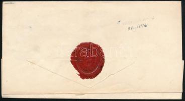 1838 Hivatalos levél kék / bule "OFEN" - Pécs