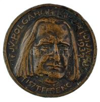 1937. "Ifjú Polgárok Lapja - Liszt Ferenc / Emlékérem a nagy magyar zeneköltő halálának 50. évfordulójára" kétoldalas öntött bronz emlékérem (59mm) T:XF