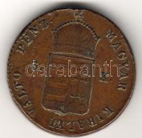 1849N.B. 3kr "Szabadságharc-veret" T:3 ph