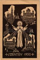 1950 Szentév, Buda, Esztergom, Pécs, Szeged (EB)