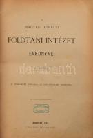 A Magyar Királyi Földtani Intézet évkönyve V. köt. Benne: Heer Oswald: Pécsvidékén előforduló növényekről. Ford.: Staub Mór.; Herbich Ferencz: A Székelyföld földtani és őslénytani leírása. Bp., 1878, Légrády, 4+16 p. +XXI-XXIV (kőnyomató táblák) t. + 302+2+VI+2 p + 28 (I-XX, XX/A-M közte 4 dupla, kihajtható táblával (VI-VII, XII-XIII, XIV-XV, XVI-XVII), összesen 32 tábla 28 lapon) t. + 1 (Herbich Ferenc: A Székelyföld földtani térképe, Geologische Karte des Széklerlandes von Dr. Franz Herbich, színes litografált kihajtható térkép, szakadásokkal, 68x80 cm, cm) t. Korabeli félvászon-kötés, kopott borítóval, sérült gerinccel, névbélyegzéssel: "Szontágh Albert Könyvtárából."
