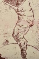 Olvashatatlan jelzéssel, feltehetően román művész: Metamorfózis. Rézkarc, papír. Művészpéldány EA I/...