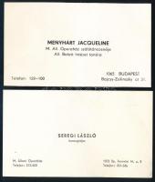 Seregi László (1929-2012) Kossuth-díjas táncművész, koreográfus, illetve Menyhárt Jacqueline (1937-1...