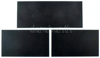 3db pozdorja tok belső szivacsos-plüssös anyagborítással, az egyik 2 férőhellyel (49x49mm, külső mér...