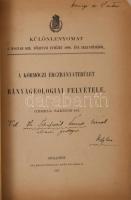 Gesell Sándor kolligátum, 5 művéből. Mind a szerző, terebesfejérpataki Gesell Sándor (1839-1919) kir...