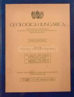 Pálfy, [Mór] - Rozlozsnik, [Pál]: A Bihar- és Béli hegység földtani viszonyai. I. rész: Rozlozsnyik Pál: Alaphegység és paleozoikum. Ernszt Kálmán Dr. elemzéseivel.;  Pálfy, M[ór] - Rozlozsnyik, P[ál]: Geologie des Bihar- und Béler-Gebirges. I. teil: Rozlozsnik, Paul: Kristallin und Paläozoikum. Mit chemischen beiträgen von Dr. Koloman Emszt.  Geologica Hungarica 7. Bp., 1939., Institutum Regni Hungariae Geologicum [Magyar Kir. Földtani Intézet], (Stádium-ny.), 200 p.+ 3 (színes térkép, 2 táblázat) t. + V (1 fekete-fehér térkép, 4 fekete-fehér képtábla, az utóbbik előtt magyarázó táblákkal) t. Kisebb részben magyar, nagyobb részben német nyelven. Átkötött modern félműbőr-kötés, régi intézményi bélyegzésekkel, névbejegyzéssel, jó állapotban.